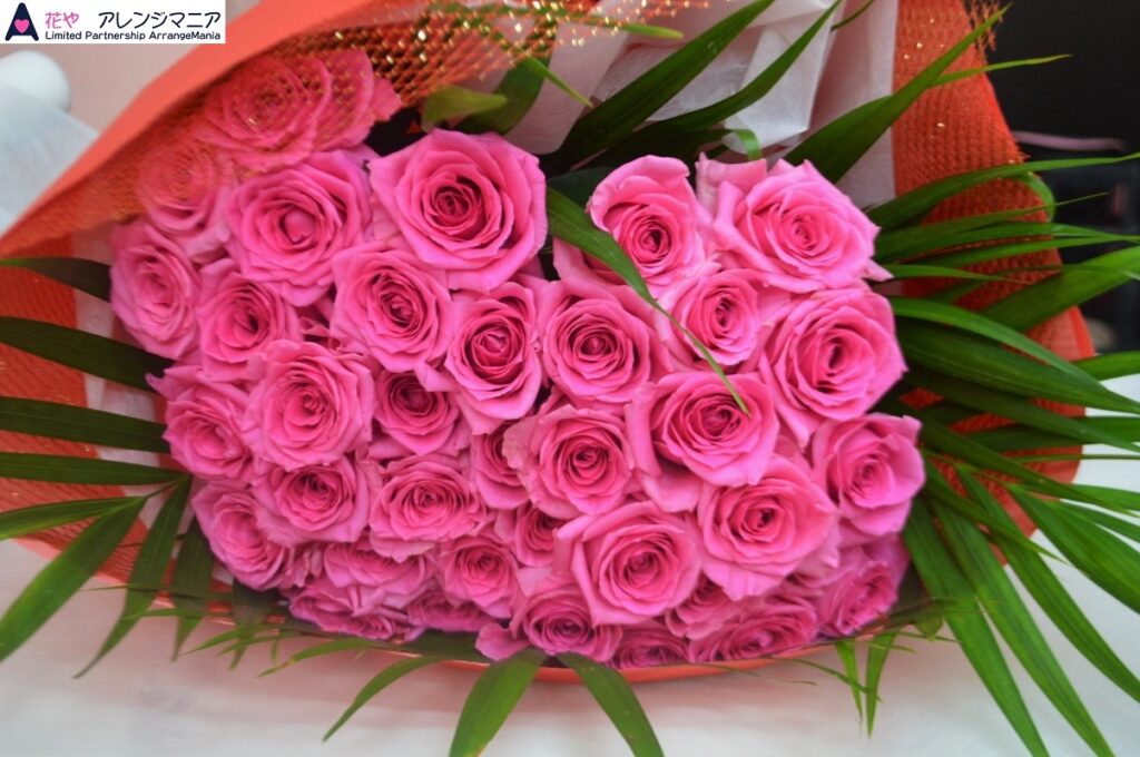 沖縄でプロポーズ用のバラの花束│沖縄のオンライン花屋